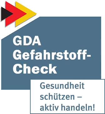 Logo GDA Gefahrstoff-Check